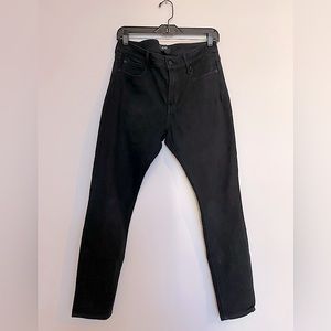 Express Mid-rise Black Legging Jean, 8 Short